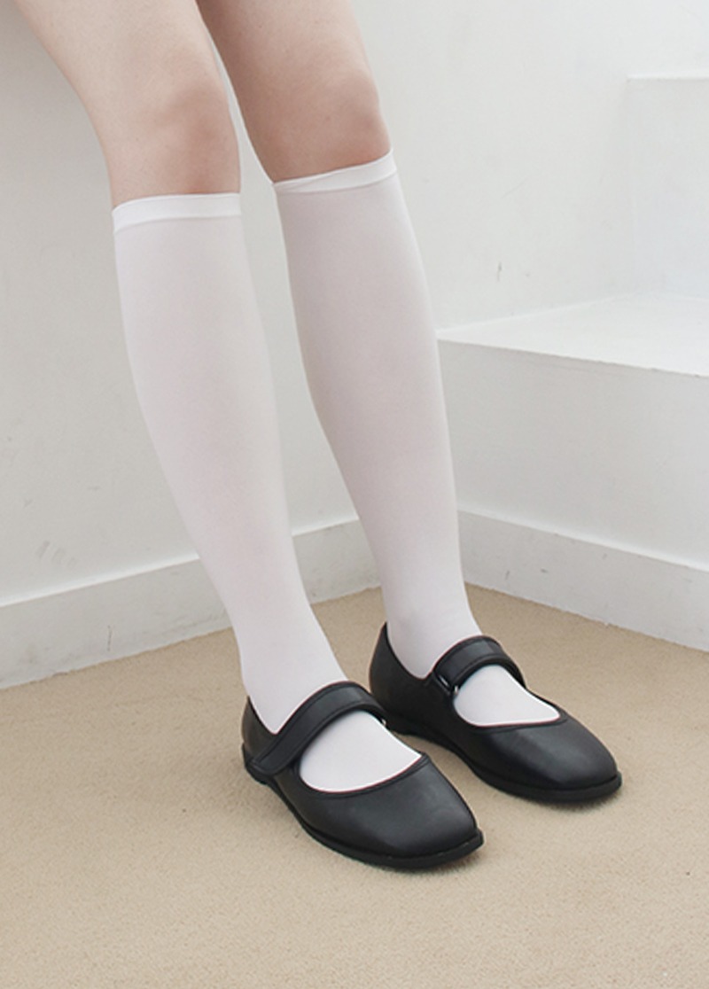 [ACC]daily knee fit socks/반스타킹/스타킹/양말/긴양말/시선