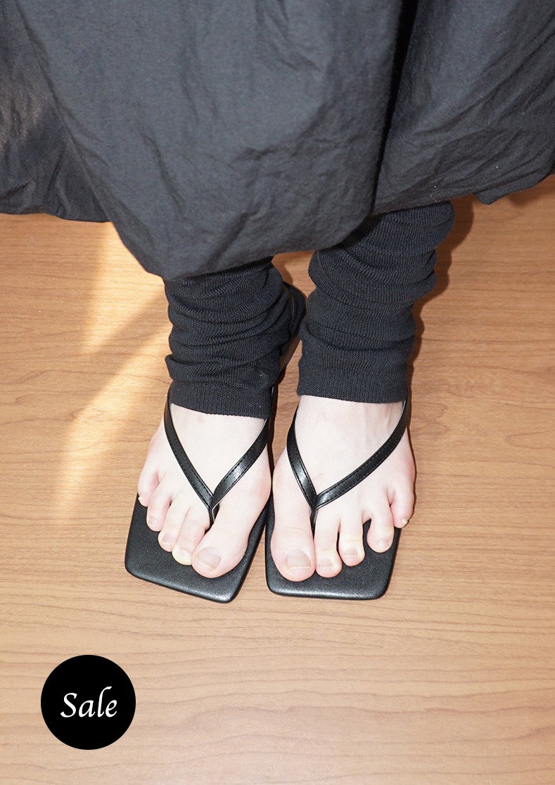 [sale][shoes]square flip flops/스퀘어쪼리/쪼리/슬리퍼/샌들/플리플랍/시선