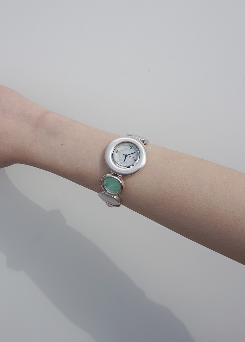 [B288]spring round watch bracelet/시계팔찌 시선
