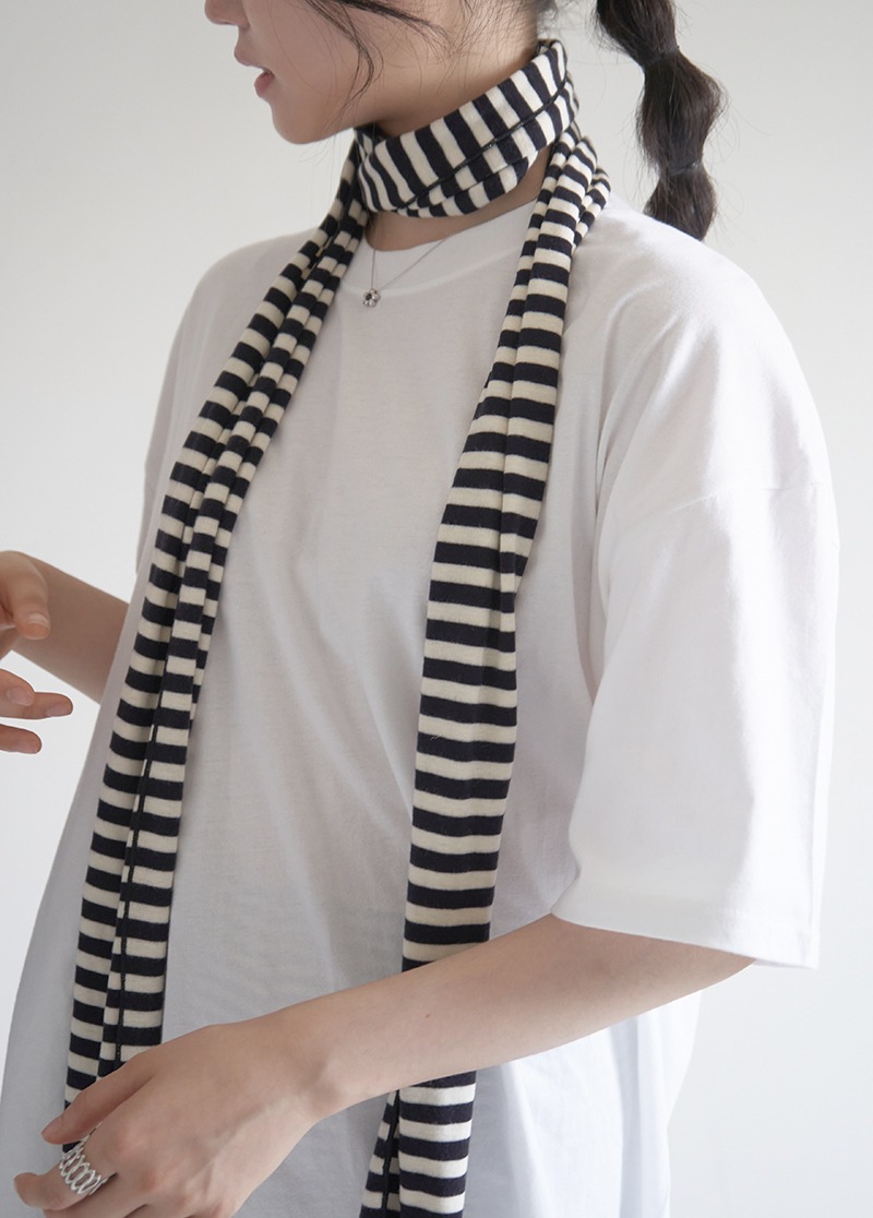 [ACC]striped scarf/스트라이프 머플러 시선