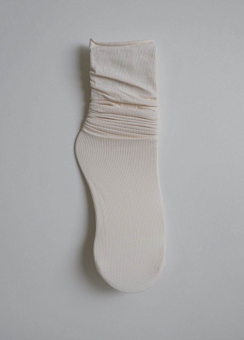 [ACC]ivory golji socks/쫀쫀이 양말/시선