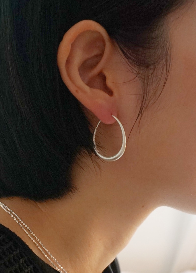 [E610] vintage mood round earring / 포인트 귀걸이 시선